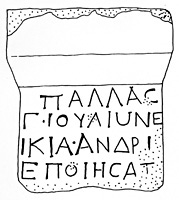 Line drawing of MAMA XI 50 (Eumeneia 27: 1955-127)