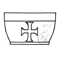 Line drawing of MAMA XI 199 (Synnada 22: 1955-28)