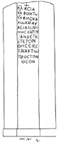 Line drawing of MAMA XI 150 (Pentapolis 18: 1955-45)
