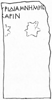 Line drawing of MAMA XI 180 (Synnada 3: 1955-5)