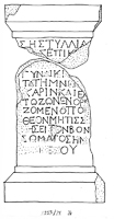 Line drawing of MAMA XI 142 (Pentapolis 10: 1955-75)