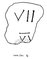 Line drawing of MAMA XI 156 (Pentapolis 24: 1955-84)