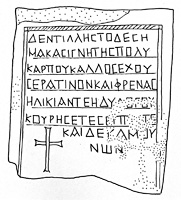 Line drawing of MAMA XI 278 (Northern Lykaonia 4: 1956-152)