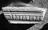Reused marble cornice on MAMA XI 352 (Savatra 10: 1956-197)
