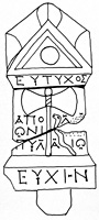 Line drawing of MAMA XI 30 (Eumeneia 7: 1956-47)